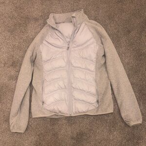 SALE 30% OFF London Fog Gray Sweater Zip Up Jacket Size Large